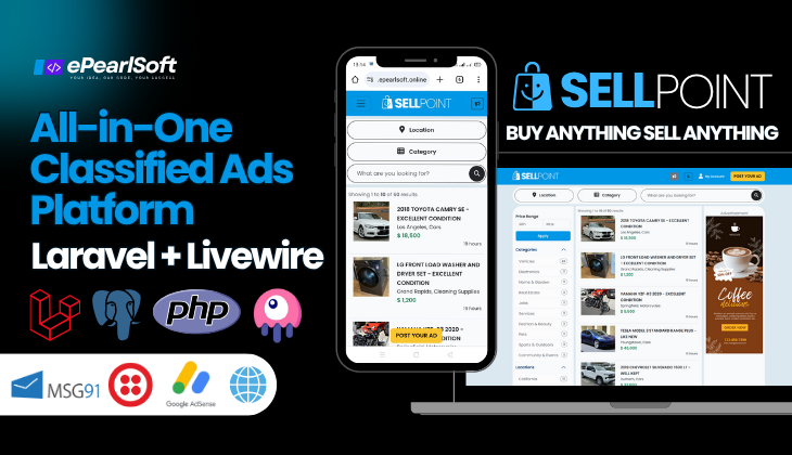 SellPoint - Classified Ads Web Application